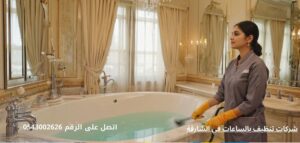 شركات تنظيف بالساعات في الشارقة